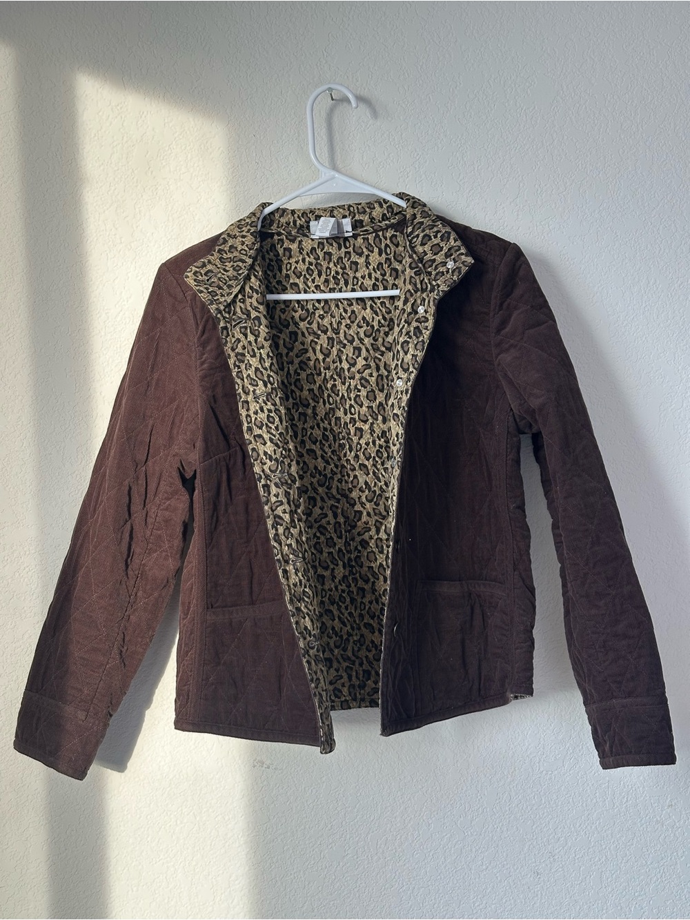 Charter Club Vintage Corduroy Jacket in Dark Brown - Picture 3 of 5